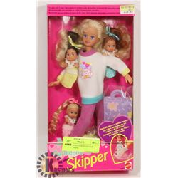VINTAGE SEALED BABYSITTER SKIPPER BARBIE.