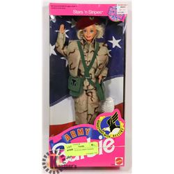 VINTAGE SEALED ARMY BARBIE.