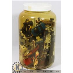 JAR OF ASSORTED VINTAGE COLLECTOR CARS.