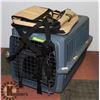 Image 1 : DOG CRATE WITH DOG SEAT AND CARRIER.