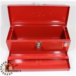 SMALL RED TOOL BOX.