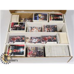 BOX OF COMPLETE SETS OF BASKETBALL CARDS