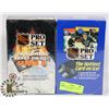 Image 1 : NEW SEALED BOXES OF PRO SET 1990 SERIES , SERIES 2