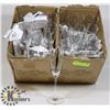 Image 1 : 3 BOXES OF 12 CHAMPAGNE FLUTES ASSORTED SIZED