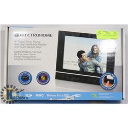 ELECTROHOME 8" DIGITAL PHOTO FRAME