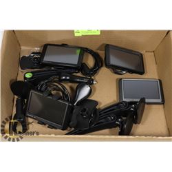 LOT OF 4 GARMIN GPS UNITS
