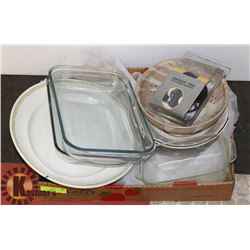 FLAT OF ASSORTED HOUESWARES