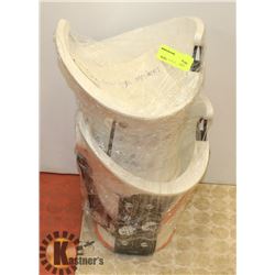 LOT OF TWO CYCLE BIKE STORAGE SYSTEMS