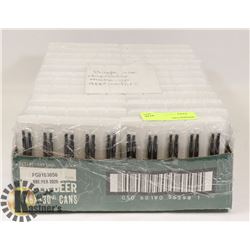 FLAT OF SINGLE USE DISPOSABLE MAKE UP APPLICATORS