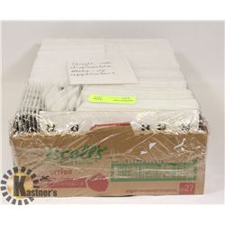 FLAT OF SINGLE USE DISPOSABLE MAKE UP APPLICATORS