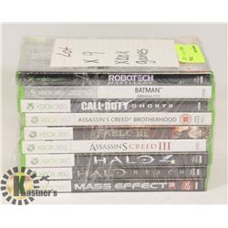 LOT OF XBOX AND XBOX 360 GAMES