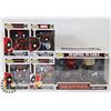 Image 1 : LOT OF 5 FUNKO POP DEAD POOL COLLECTION NEW