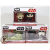 Image 1 : LOT OF 3 FUNKO VYNL STAR WARS REY, KYLO REN,