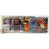 Image 1 : LOT OF 7 POKEMON THEME JUMBO COLLECTORS CARDS,