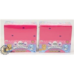 LOT OF 2 TOPPS HATCHIMALS BOOSTER CARD BOXES, NEW