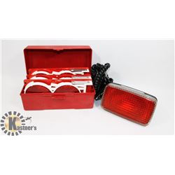 ROADSIDE EMERGENCY REFLECTOR LIGHTS & 12 VOLT