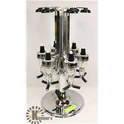6 POUR STAINLESS STEEL LIQUOR DISPENSER