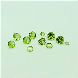GENUINE PERIDOT (2MM - 5MM) (3CTS)