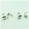 Image 3 : S/SIL 2 PAIRS OF EARRINGS
