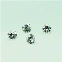 4 PCS CUBIC ZIRCONIA