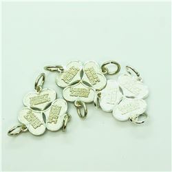 S/SIL THREE LOTS OF BREAKABLE PENDANT