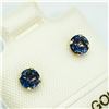Image 2 : 14K IOLITE(0.46CTS) EARRINGS