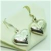 Image 2 : S/SIL HEART SHAPED EARRINGS