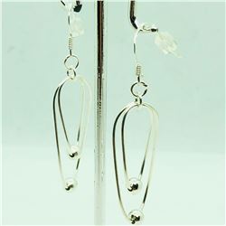 S/SIL DANGLE STYLE EARRINGS