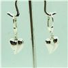 Image 1 : S/SIL HEART SHAPED EARRINGS