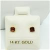 Image 3 : 14K GARNET EARRINGS