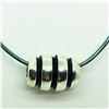 Image 1 : S/SIL BEAD (8G) NECKLACE
