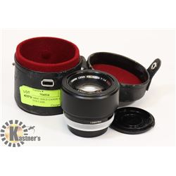 1976 OLYMPIC ISSUE CANON 50MM LENSE WITH CASE.