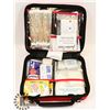 Image 1 : RED FIRST AID KIT FULL OF NEW SUPPLIES -