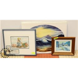 BUNDLE OF 3 PIECES OF ORIGINAL ART