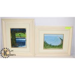 PAIR JULIA TUTTLE FRAMED MATTED