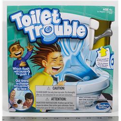 TOILET TROUBLE FROM HASBRO GAMES.