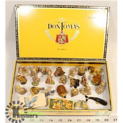 LOT OF 23 RED ROSE TEA WADE FIGURINES AND TEA CARD