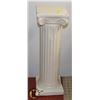 Image 1 : WHITE PILLAR - MEASURES:  30 INCHES TALL X