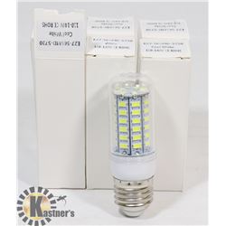 6 NEW LED LIGHTBULBS / 56 LED'S PER