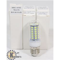 6 NEW LED LIGHTBULBS / 56 LED'S PER