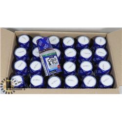 CASE OF 24 COLD & FLU NIGHT TIME/4OZ