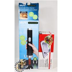 SHIFT 3 AUTOMATIC WINE OPENER AND NEW ONE TOUC