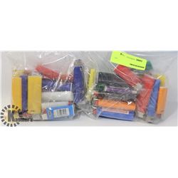 BAG OF ASSORTED LIGHTERS