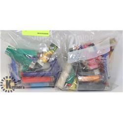 BAG OF ASSORTED LIGHTERS