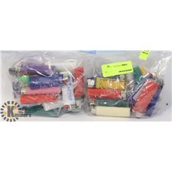 BAG OF ASSORTED LIGHTERS