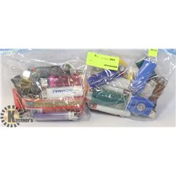 BAG OF ASSORTED LIGHTERS