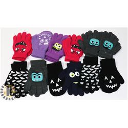 12PK KIDS NOVELTY GLOVES