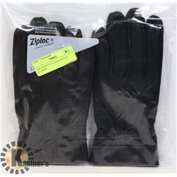 2PK LADIES LEATHER GLOVES X-LARGE