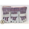 Image 1 : 3 PAIR OF LINED WORK GLOVES