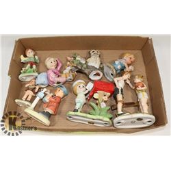 FLAT OF MOSTLY CHILD FIGURES